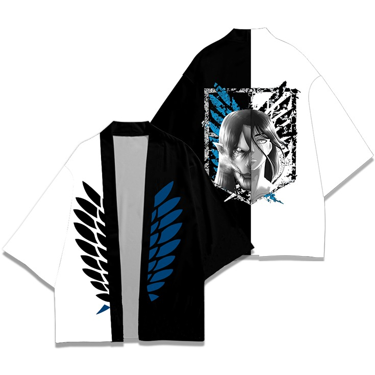 KIMONO PRIA WANITA-CARDIGAN MOTIF PRINT TITAN