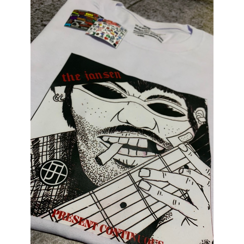 The Jansen - Present Continous / Kaos Band The jansen Tshirt The Jansen / Kaos Band Terlaris