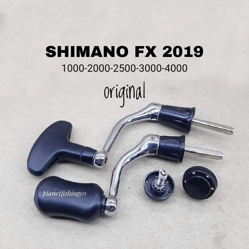 handle shimano fx 500 1000 2500hg c3000 4000 / power handle reel shimano sienna 500 1000 2500hg c300