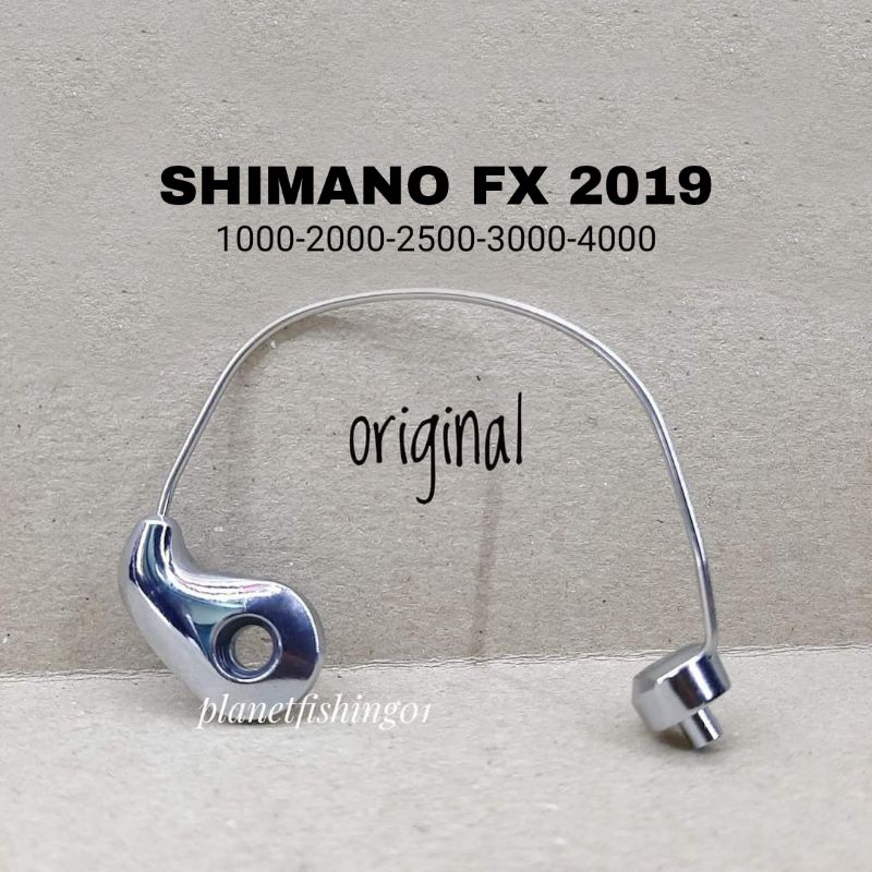 bail arm  shimano sienna fx 500 1000 2500hg c3000 4000 / kawat bail arm reel shimano sienna 500 1000