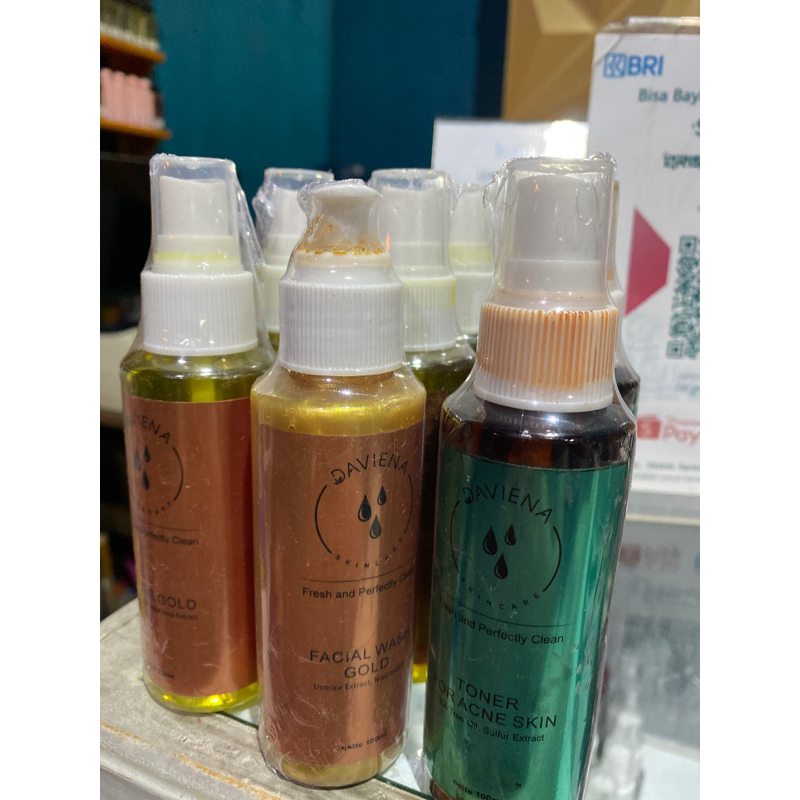 REJECT DAVIENA SKINCARE GOLD/ACNE/GLOWING