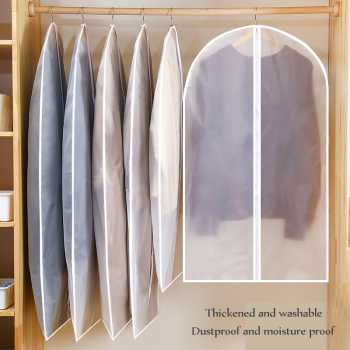 Plastik Baju Gantung Anti Debu Bening Tebal