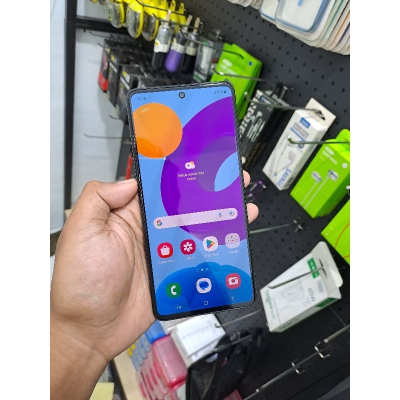 Handphone Hp Samsung M52 5G 8/128 Second Seken Bekas Murah