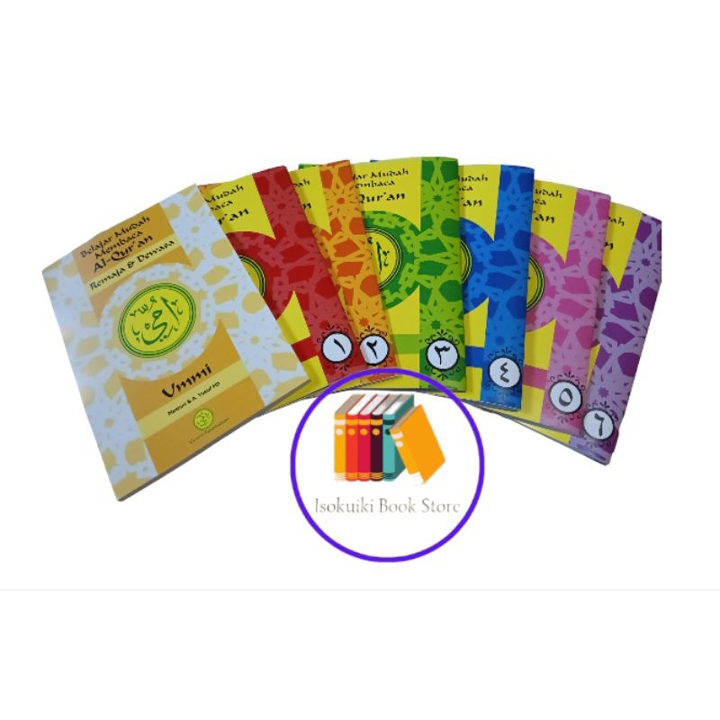 paket bundling 7 buku metode ummi 1 set+ummi remaja dan dewasa