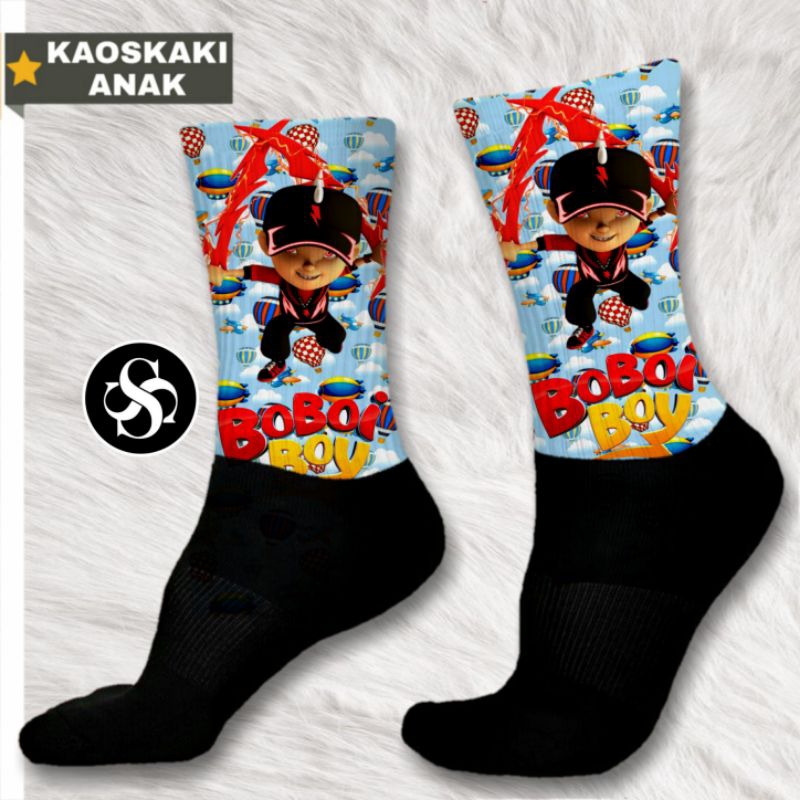 kaos kaki printing anak silkyindo