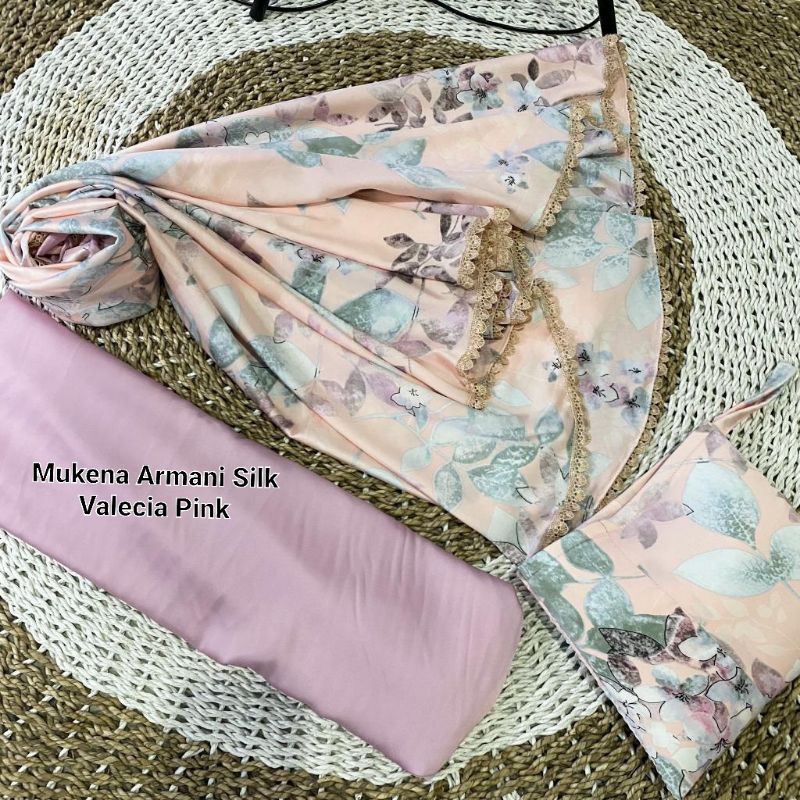 Mukena Armani Silk 2in1 Jumbo Dewasa