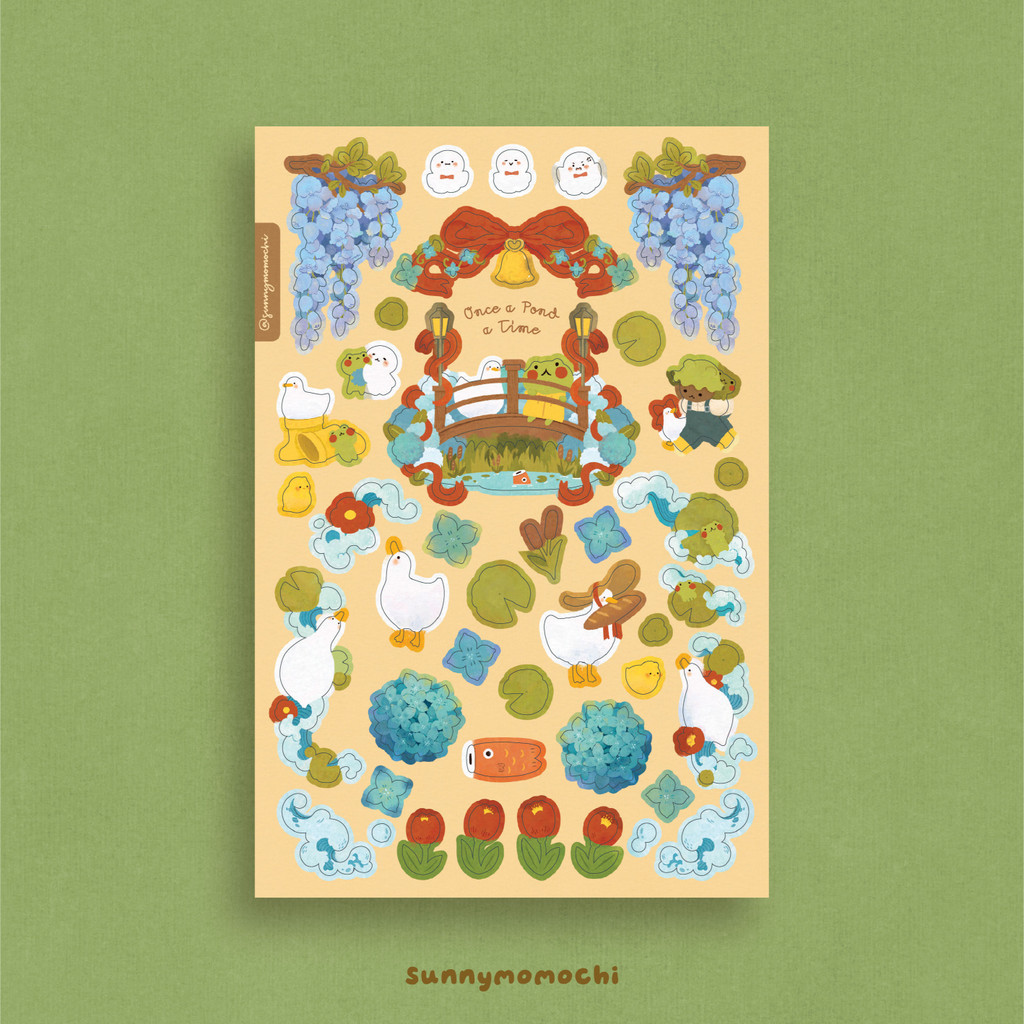 

Once a Pond a Time Sticker | sunnymomochi