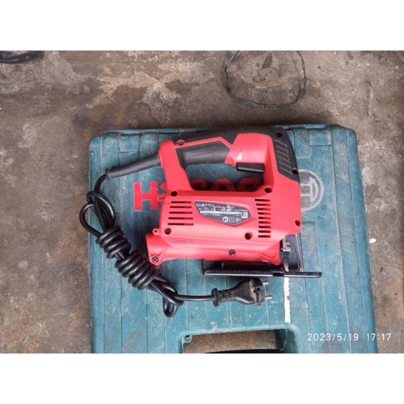 MESIN JIG SAW / GERGAJI TRIPLEK MAKTEC MT 431 BEKAS KONDISI NORMAL ORIGINAL