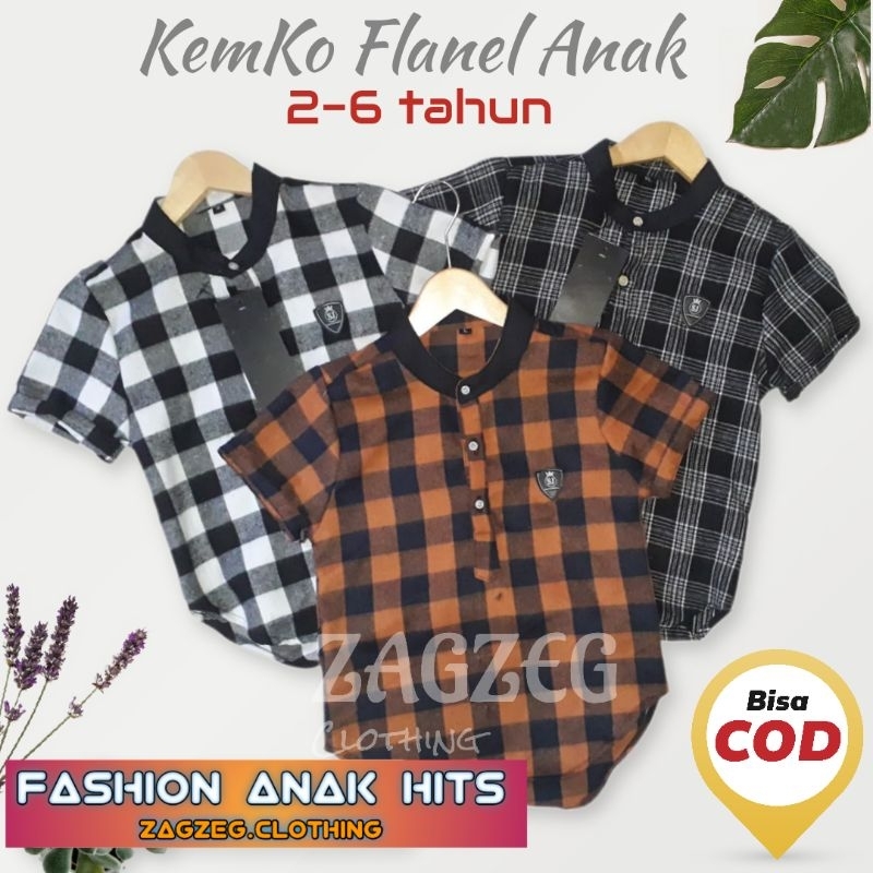 Kurta Anak Bahan Flannel Flanel Impor Kemeja koko Anak Flanel Anak Baju Muslim Anak Fashion Anak Laki Laki Kemko Kurta Flanel Anak Baju Koko Anak Lengan Pendek Atasan Anak Cowok Laki Laki Premium Bisa Couple Ayah Bunda Zagzeg Clothing