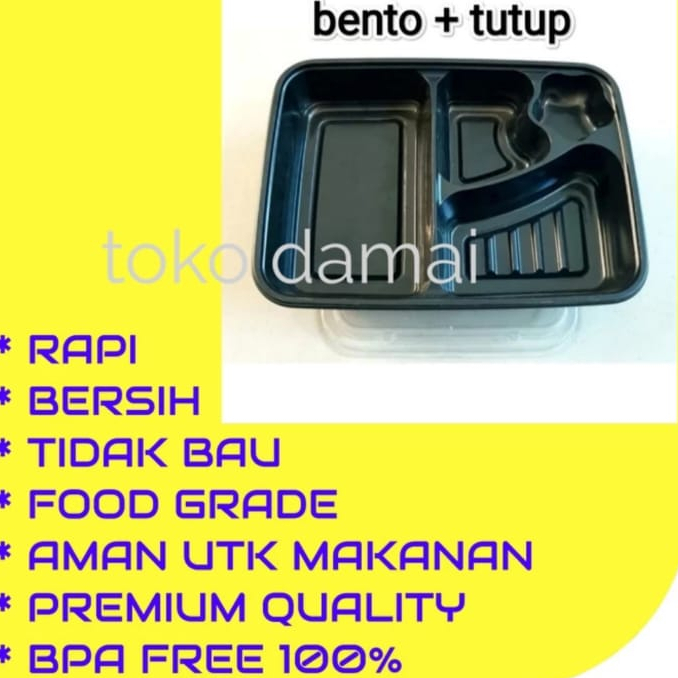 

1 dus mika bento sekat 4