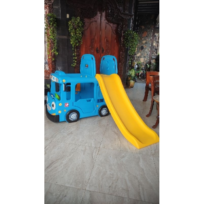 MURAH TAYO YAYA SCHOOL BUS SLIDE PEROSOTAN PROSOTAN PRELOVED LITTLE TIKES ELC STEP2 GNU PRELOVED BEK