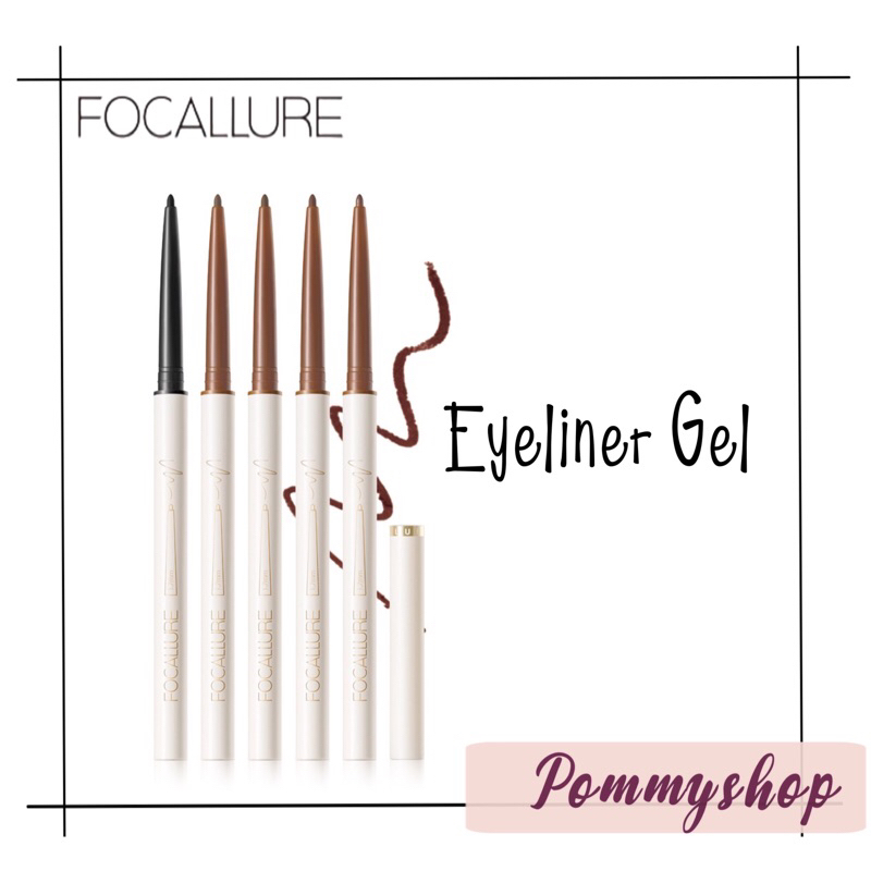 Focallure Eyeliner Gel Pencil Waterproof / Perfectly Defined Gel