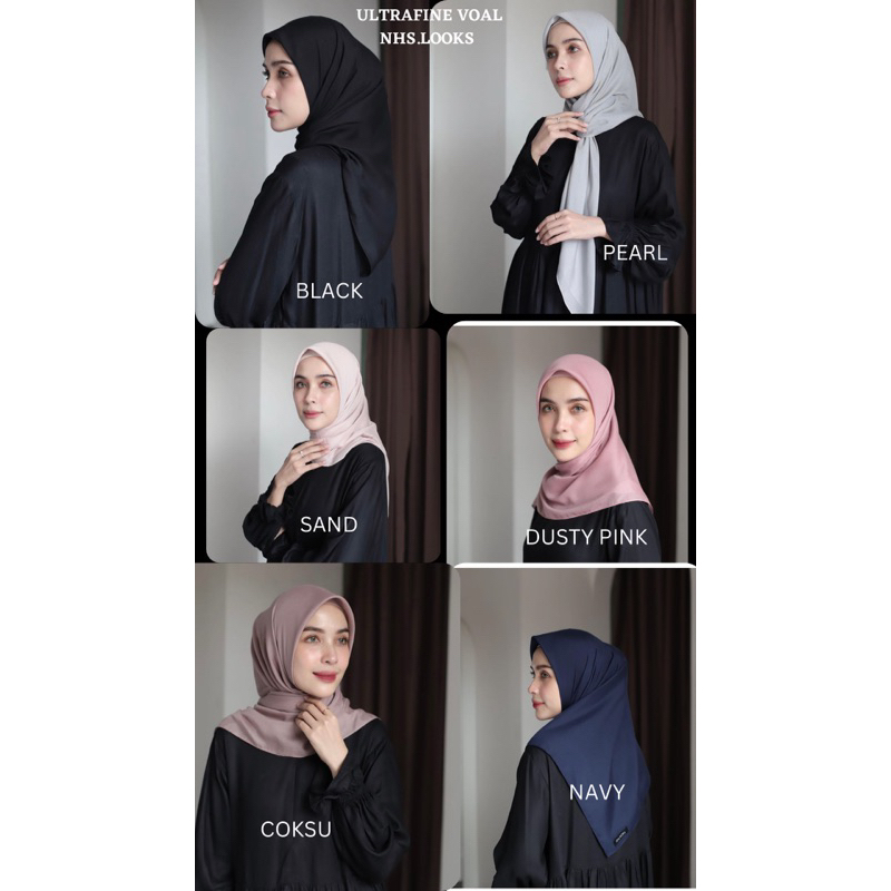 NHS.LOOKS Ultrafine Voal Hijab