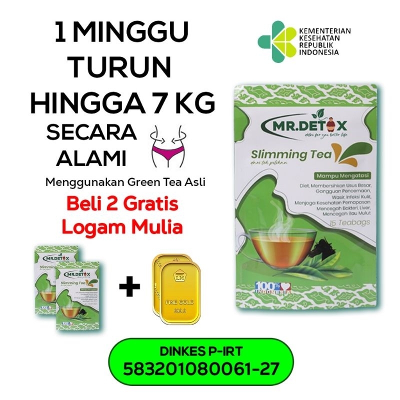 Mr.detox Slimming Tea - Asli Green Tea