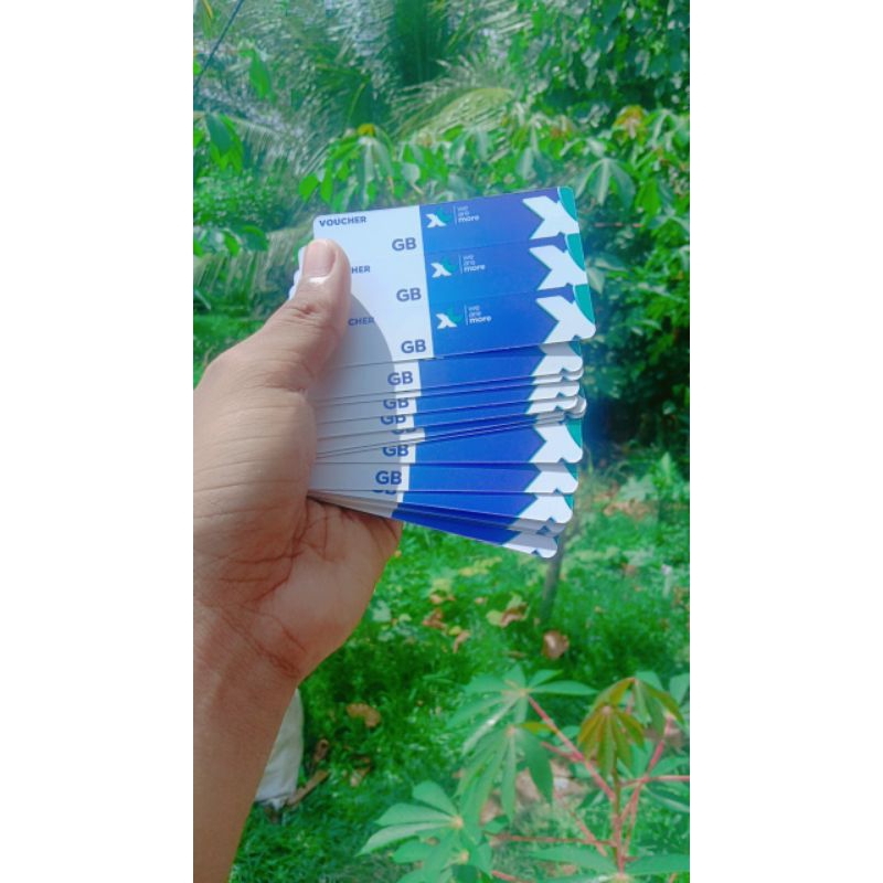 1 box 300 sn Voucher KOSONG XL 3in1
