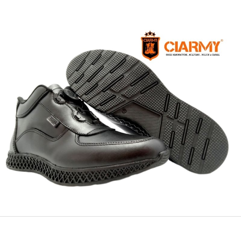 Sepatu PDH Sneakers Casual Tali Putar Merk Ciarmy Type C-115