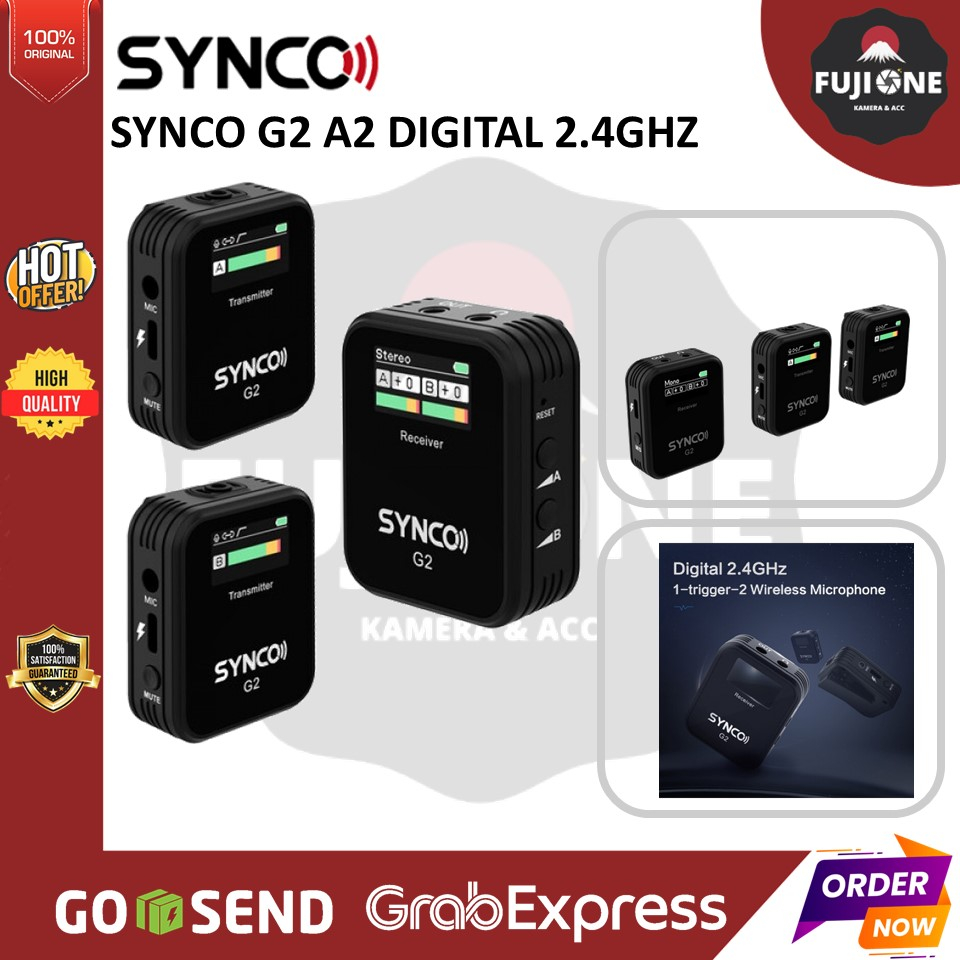 SYNCO G2 A2 Dual Wireless Microphone
