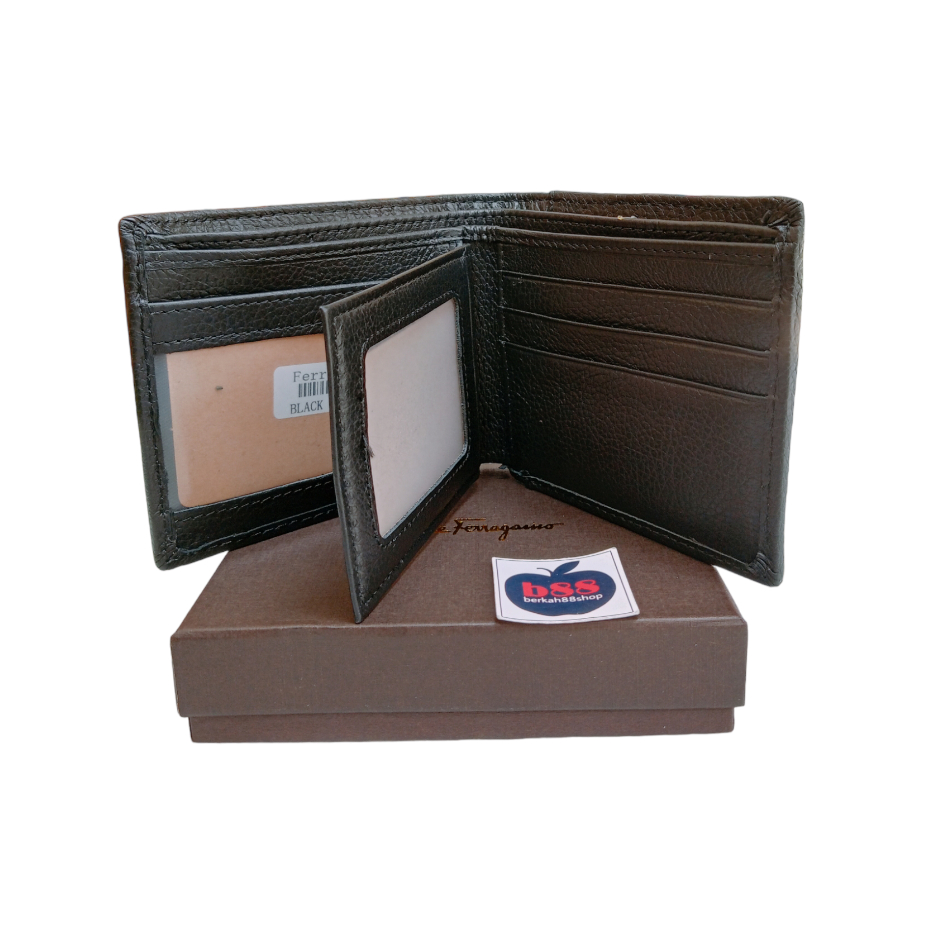 Dompet Pria Lipat Dompet Kulit Asli Dompet Pria Pendek