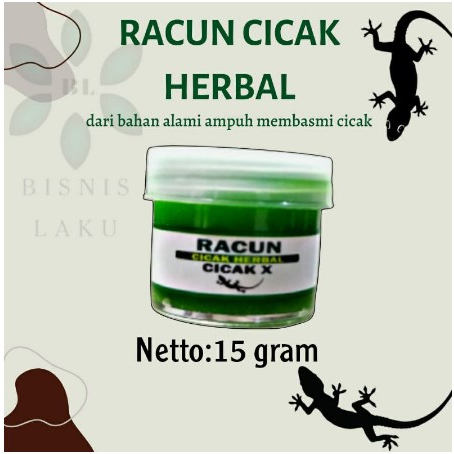 Racun Cicak Ampuh Mati Kering Tidak Bau Herbal Pembasmi Original Perangkap Cicak Paling Ampuh Racak Tokek Q Brotowali