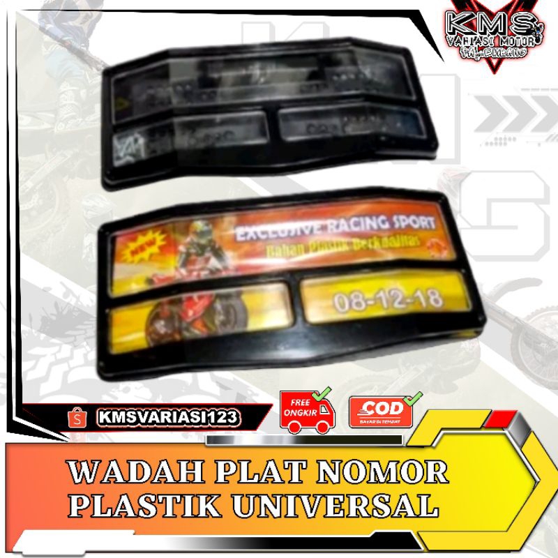 wadah plat nomor motor model cembung wadah bg motor murah semua bg motor