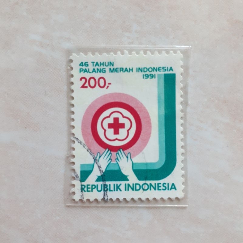 

Perangko Indonesia 46 Tahun Palang Merah Indonesia Tahun 1991