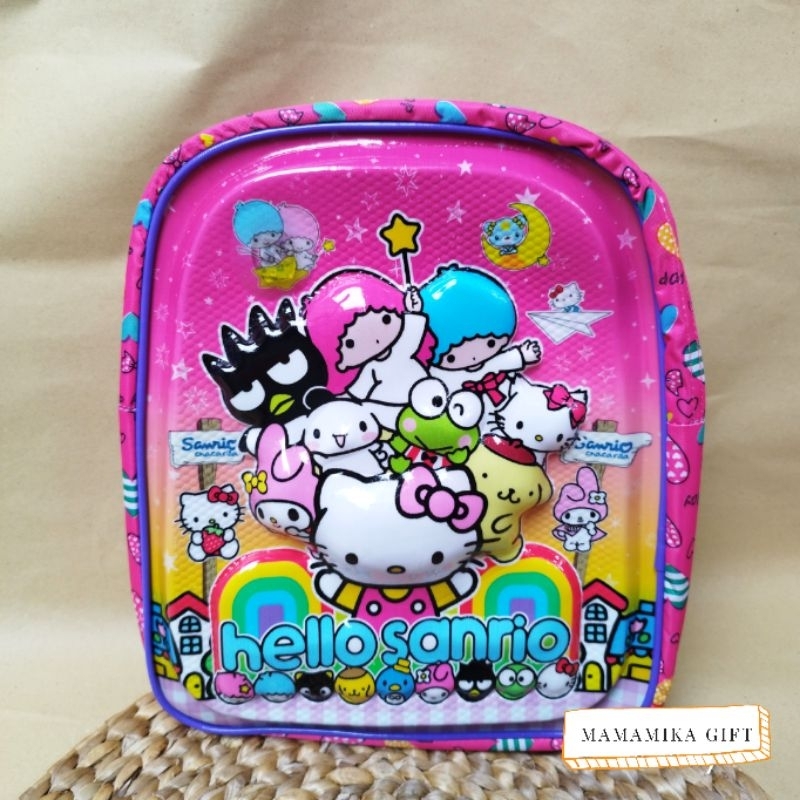 TAS RANSEL ANAK TK / TAS SEKOLAH ANAK LED BOBA UNICORN TAYO