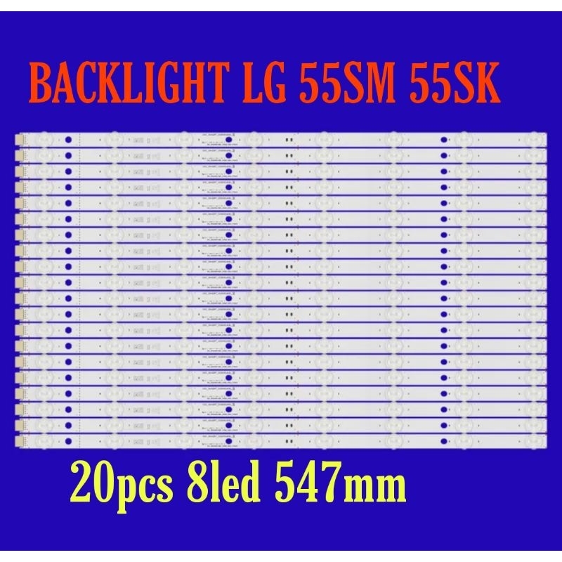 LAMPU LED BL BACKLIGHT TV LG 55SK8500 55SM9000