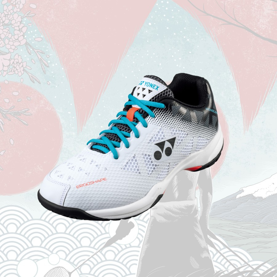 Sepatu Badminton Yonex Power Cushion 50 SHB50 EX White Mint