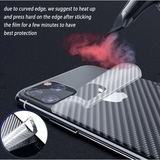 GARSKIN CARBON STICKER BACK SKIN Xiaomi Redmi Note 2 Note 3 Note 4 Note 4X Note 5 Note 5 Pro Note 5A Note 6 Note 6 Pro Note 7 Note 7 Pro Note 8 Note 8 Pro Note 9 Pro