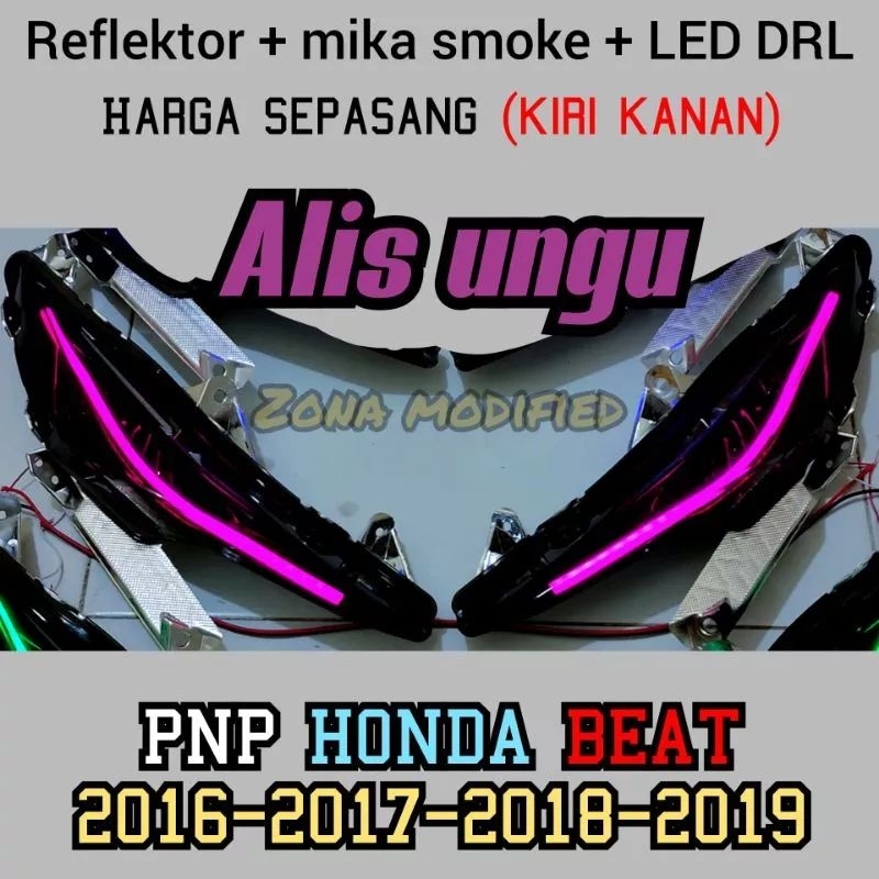 lampu sein depan honda beat esp 2016 2017 2018 2019 custom alis running pnp