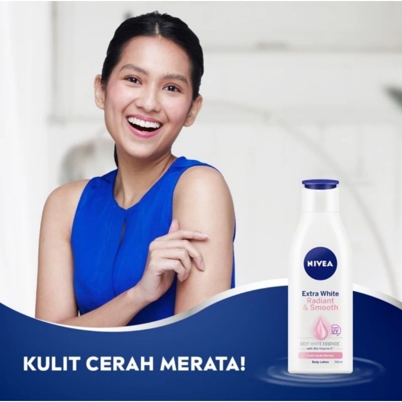 Nivea Extra White Radiant &amp; Smooth 200ml