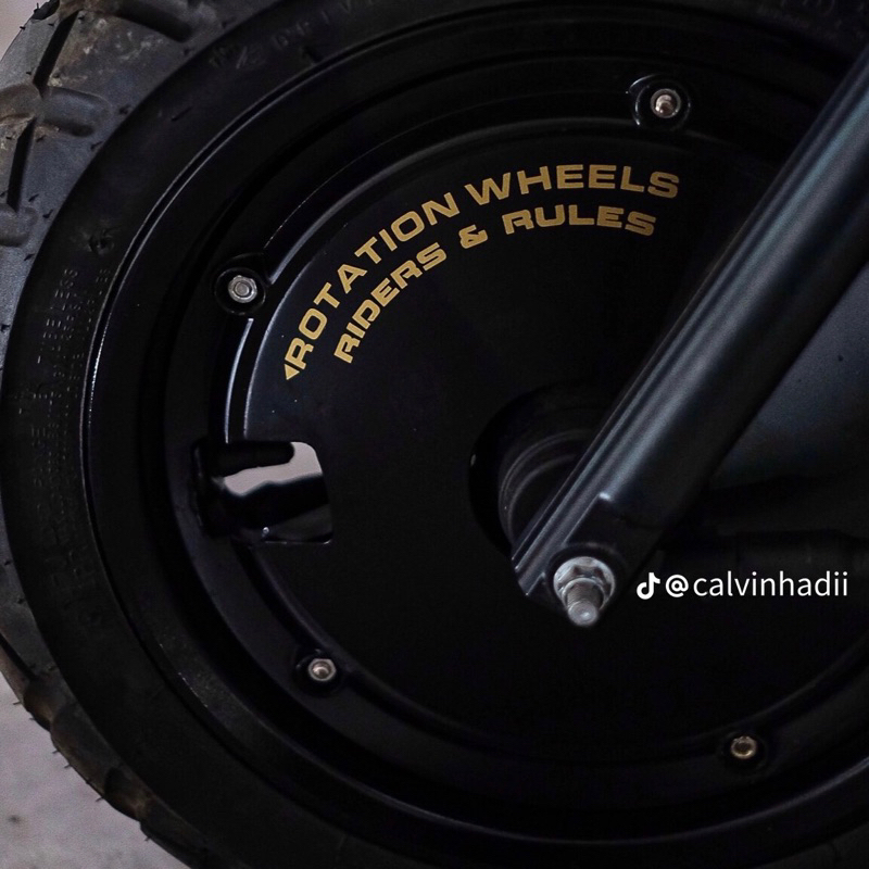 Stiker Cutting Wheeldop Bisa Custom Rotation Wheels Yamaha Fazzio dan Filano - Sayap Motor