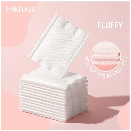 PINKFLASH Cotton Pads Make-Up Cotton / Kapas Wajah