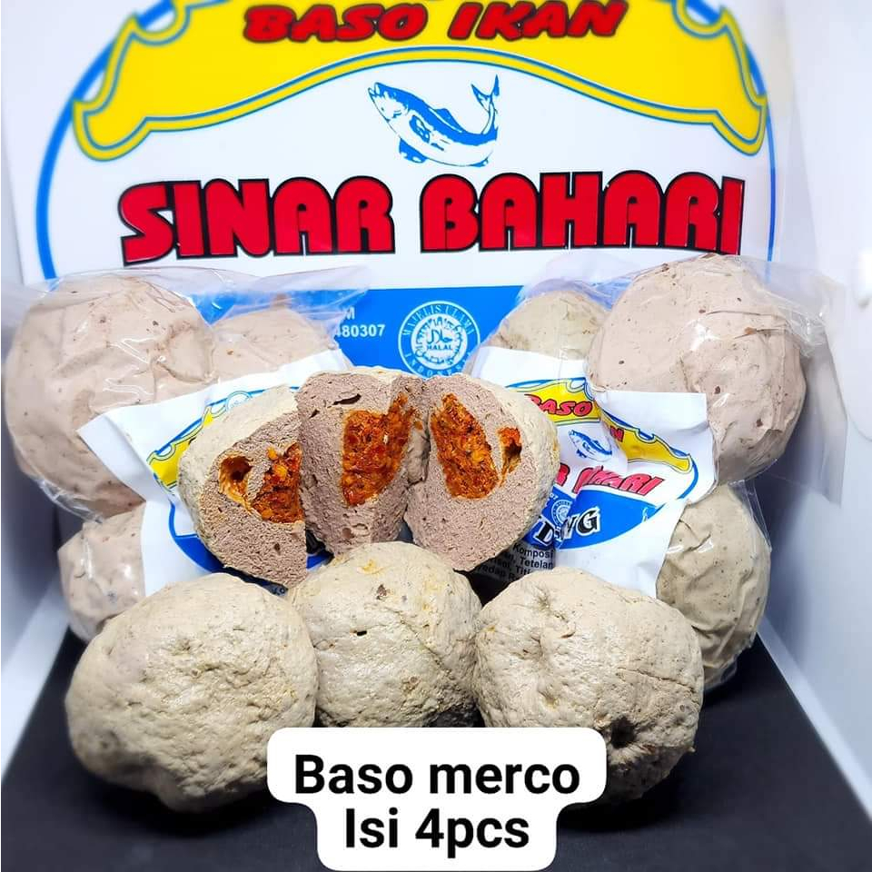 

BASO IKAN BEAR/JUMBO MERCON ISI 4PCS, ASLI BAKSO IKAN MARLIN HARGA PALING MURAH LANGSUNG DARI PABRIK BANDUNG, BAKSO IKAN VACUM FRESH