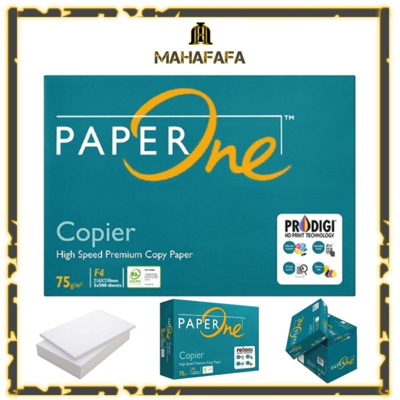 

Kertas F4 Folio 75 Gram PaperOne 100 Lembar