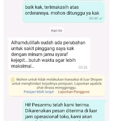JAMU SARAF KEJEPIT ISI 20SASET