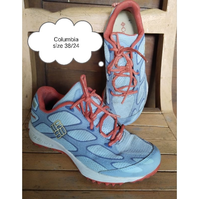 sepatu outdoor columbia preloved
