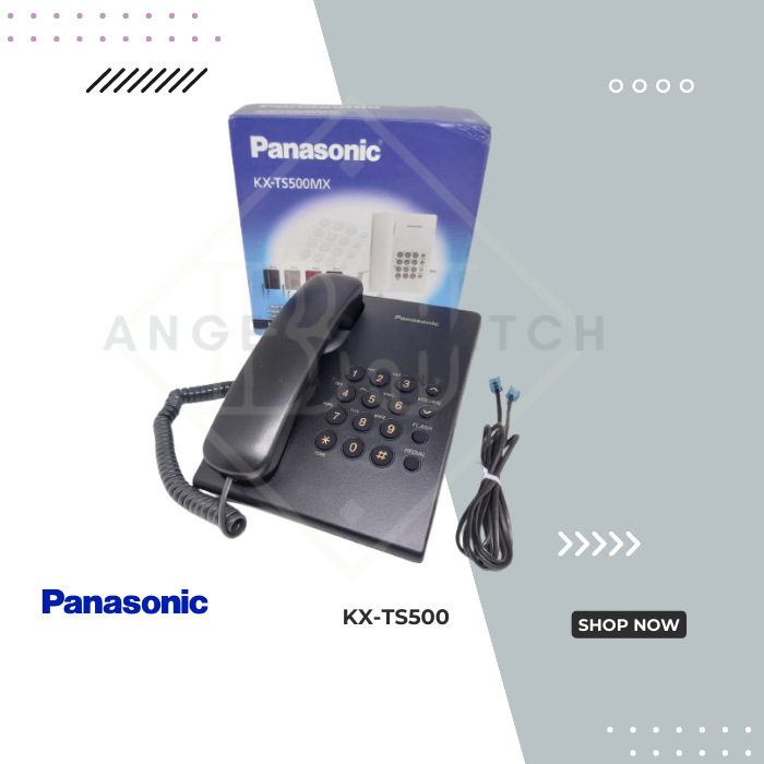 Telepon Kabel Panasonic KX-TS500MX Pesawat Telepon Panasonic KX-TS500