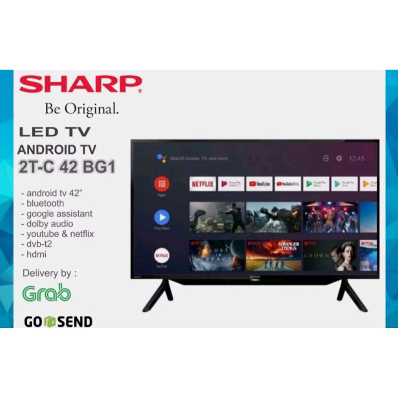 TV SHARP 2T-C42BG1I ANDROID TV 42INCH