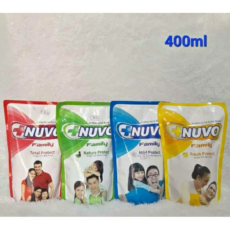 Promo Nuvo sabun cair 400ml