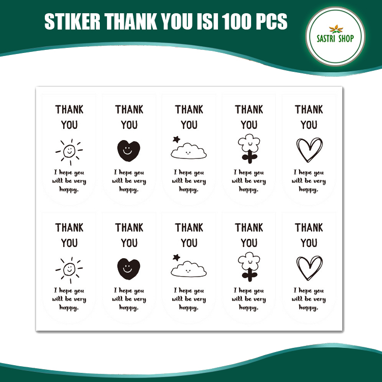 

Stiker Label Thank You Motif Kartun Panjang Isi 100 pcs Stiker Label Murah!