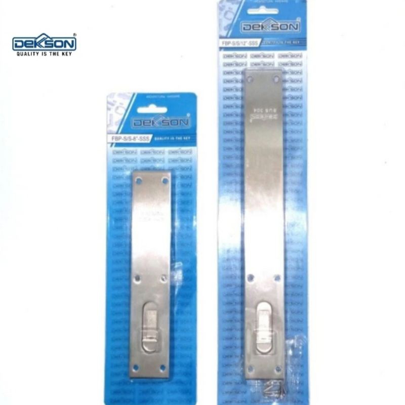 Grendel Tanam Kotak Stainless/Flush Bolt Stainless Kotak Dekkson FBP 8 inchi SS