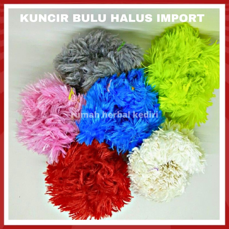 KUNCIR BULU BESAR IMPORT