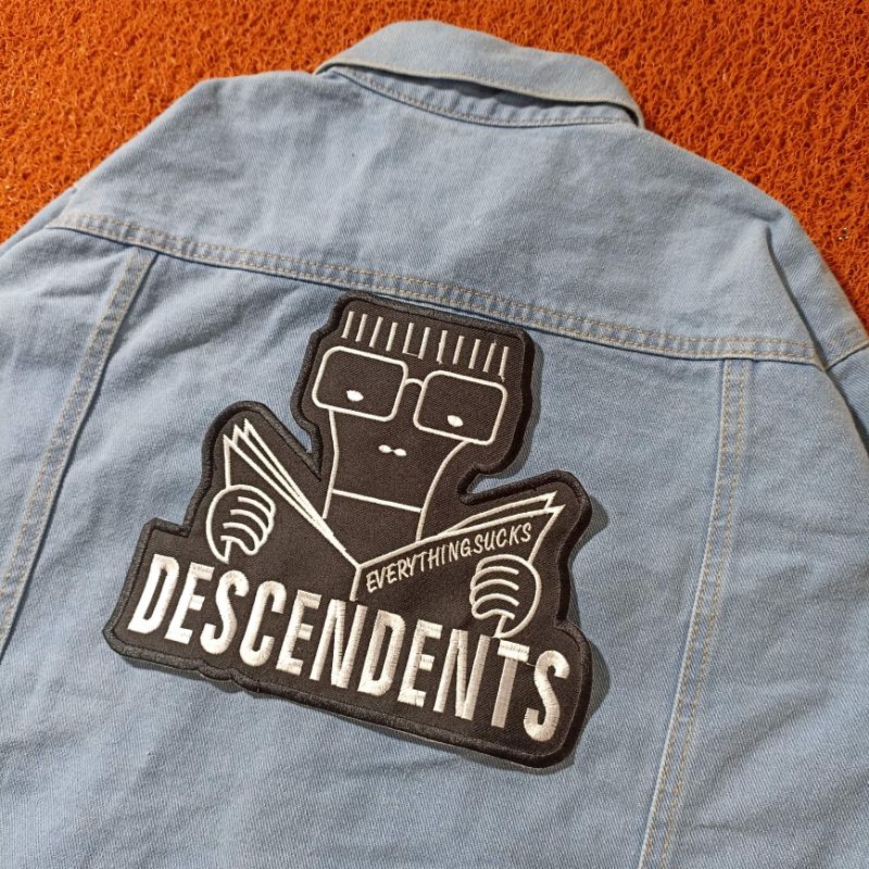 Backpatch bordir besar Descendents premium best quality