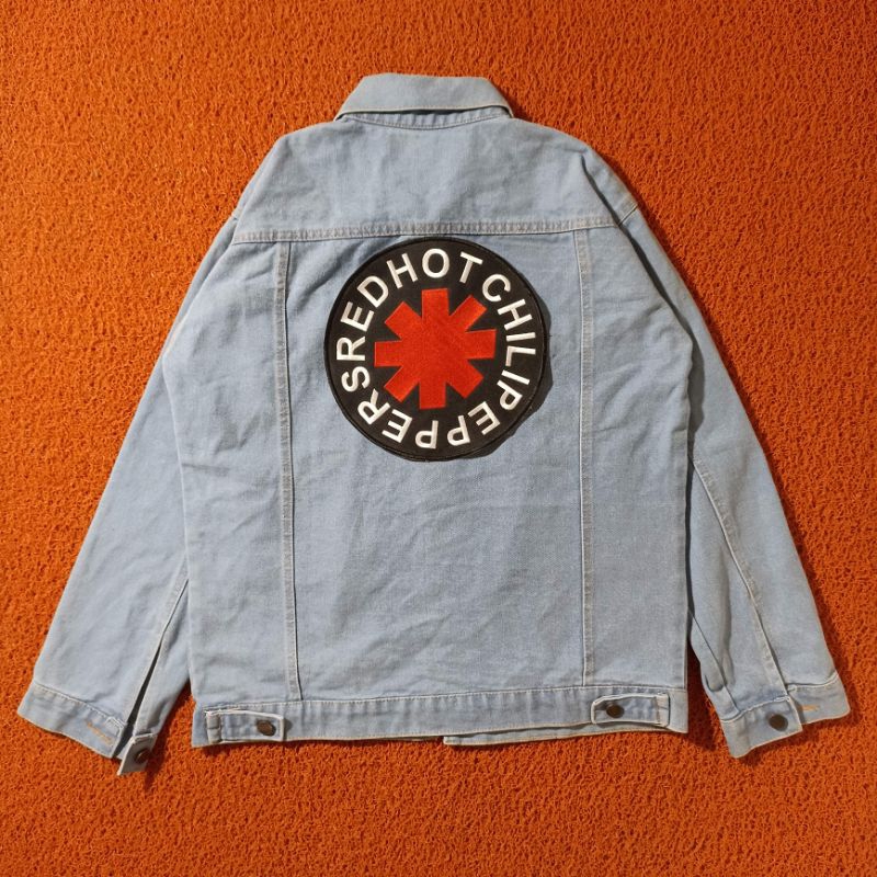 Backpatch bordir besar Red Hot Chili Peppers Premium best quality