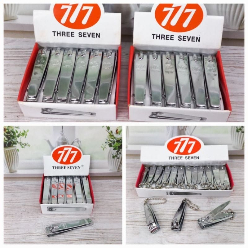 GUNTING KUKU 777 KECIL GUNTING KUKU STAINLES STEEL NAIL CLIPPER GUNTING KUKU THREE SEVEN GUNTING KUKU 777 THREE SEVEN