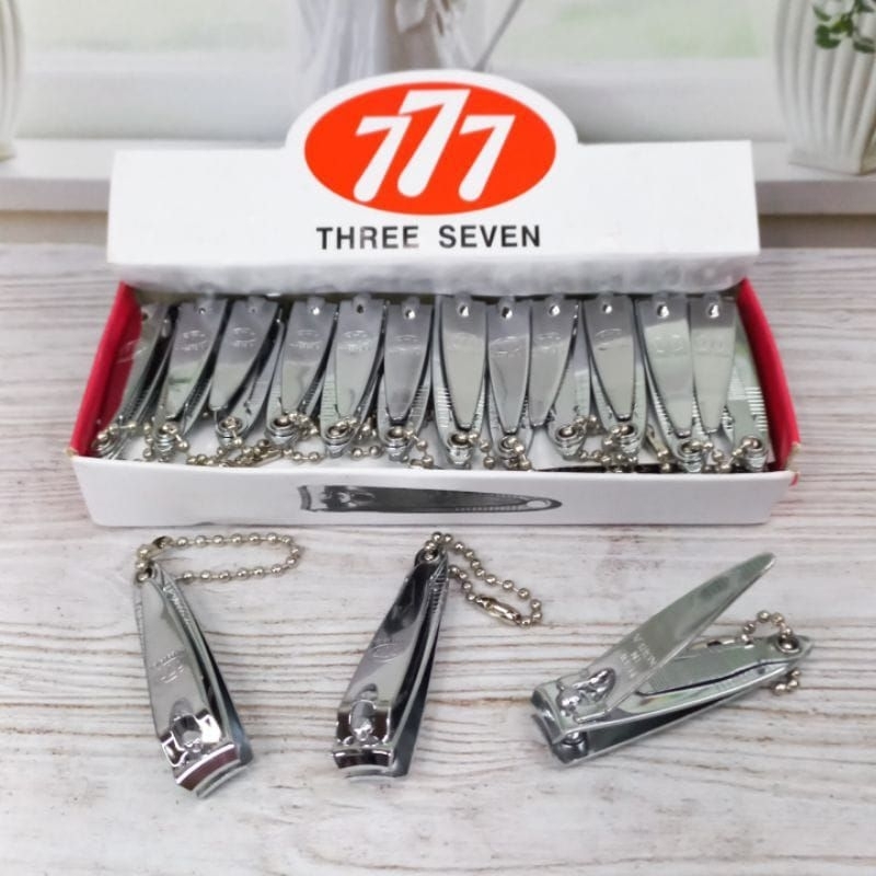 GUNTING KUKU 777 KECIL GUNTING KUKU STAINLES STEEL NAIL CLIPPER GUNTING KUKU THREE SEVEN GUNTING KUKU 777 THREE SEVEN