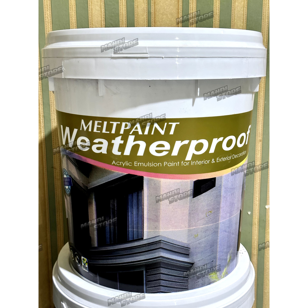 Cat Tembok Meltpaint Weatherproof 20KG ORIGINAL Not Minyak Nippon Dulux Qluc Catylac Puffin Murah Grosir Partai