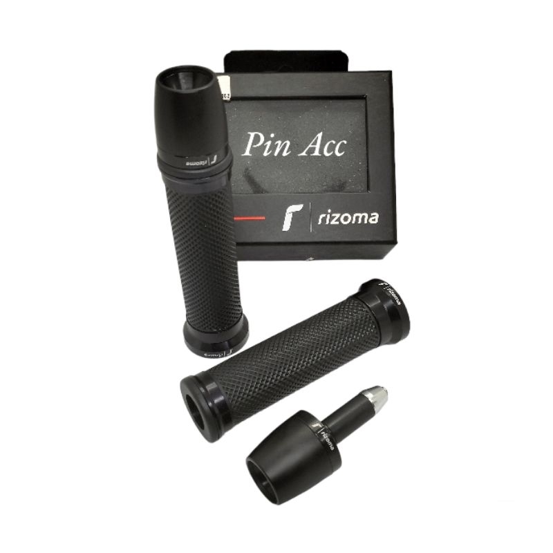 Paket HandGrip Rizoma Evo+Jalu Stang Rizoma Premium Universal Motor Nmax Old New Aerox Old New pcx150 Pcx160 Xsr CB 150 Old new CBR old New Ninja R RR Fi R15 V2 V3 V4 Vixion Old New R Dill Universal Motor