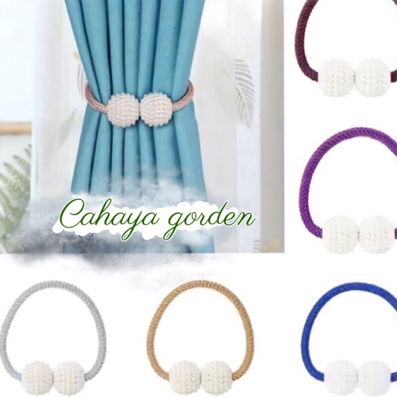 TALI TASSEL MAGNET ESTETIK / TALI GORDEN MAGNET MUTIARA / TALI GORDEN MURAH